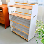 🧸 Juguetero COREVA GIGA (16 Contenedores, 2 Repisas Superiores, 120 cm de Alto