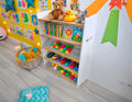 🧸 Juguetero COREVA GIGA (12 Contenedores, 2 Repisas Superiores, 120 cm de Alto