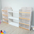 🧸 Juguetero COREVA Grande con 3 Repisas Centrales (16 Contenedores)